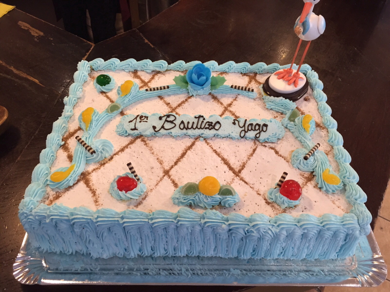 Tarta bautizo
