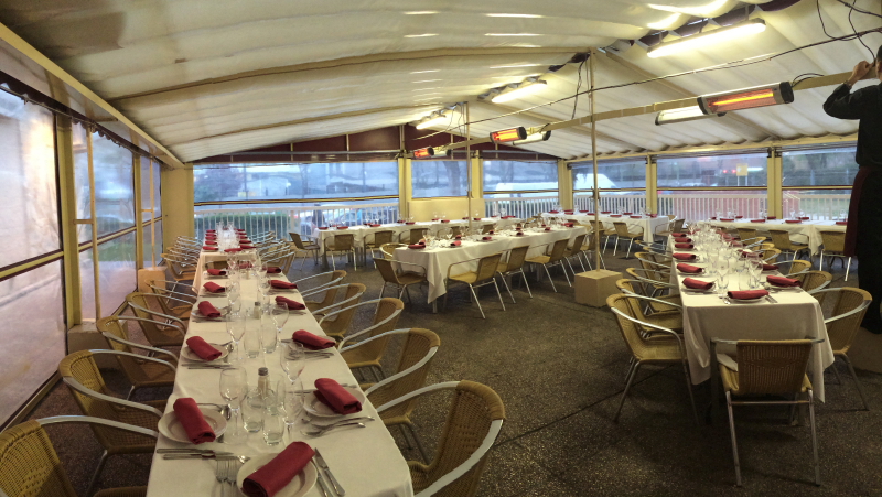 Celebraciones Terraza cubierta