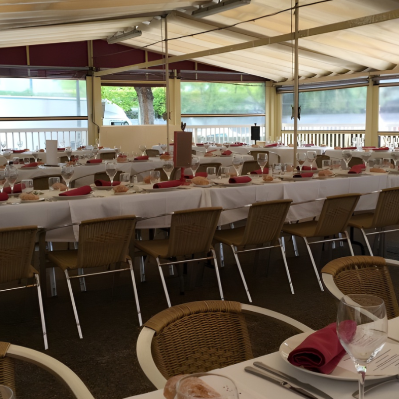 Celebraciones terraza cubierta